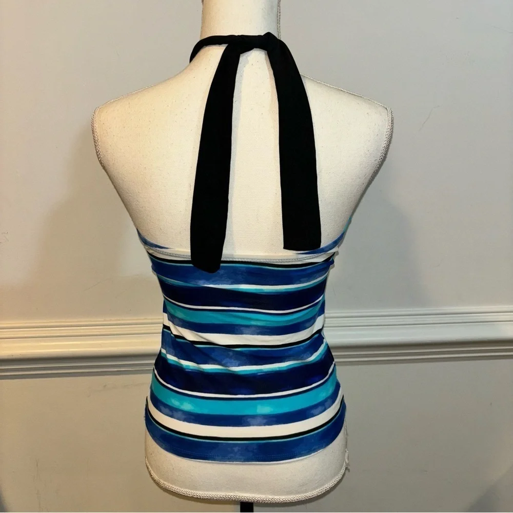 Chaps Tankini, sz 6 - Picture 6 of 9